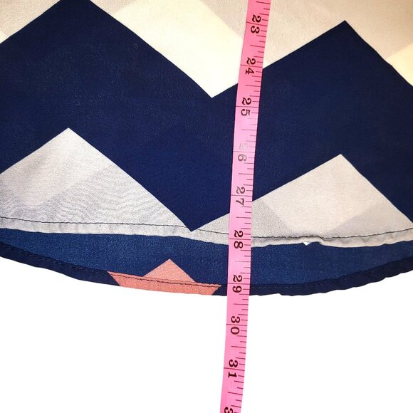 RUE 21 | Multi-Color Checkered Chest Pockets Casual Blouse - Picture 9 of 9